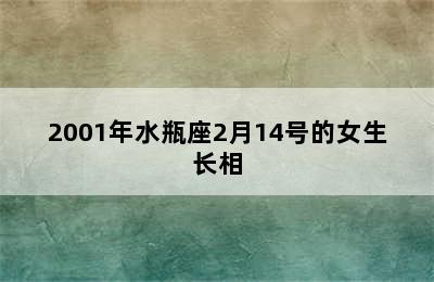 2001年水瓶座2月14号的女生长相